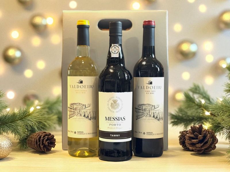Valdoeiro Bairrada Blanco, Tinto & Messias Tawny Port, Portugal (VG) - 3 Bottle Gift