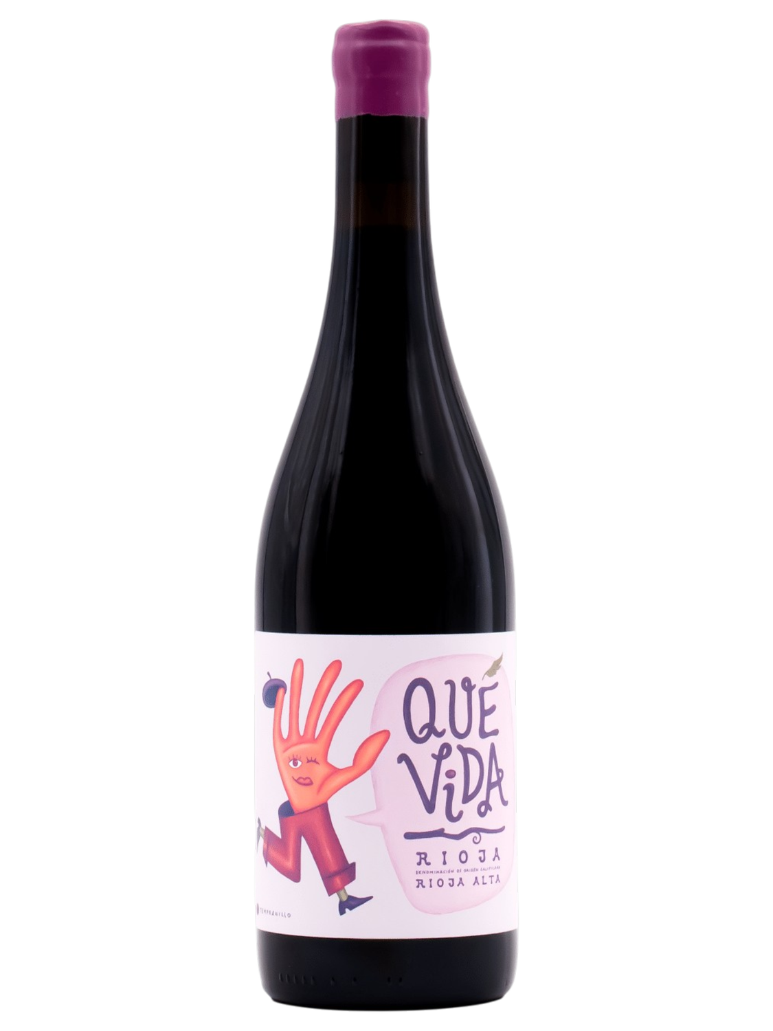 Santalba Que Vida Tempranillo (Natural), Rioja, Spain (VG, ORG & Sulphite free)