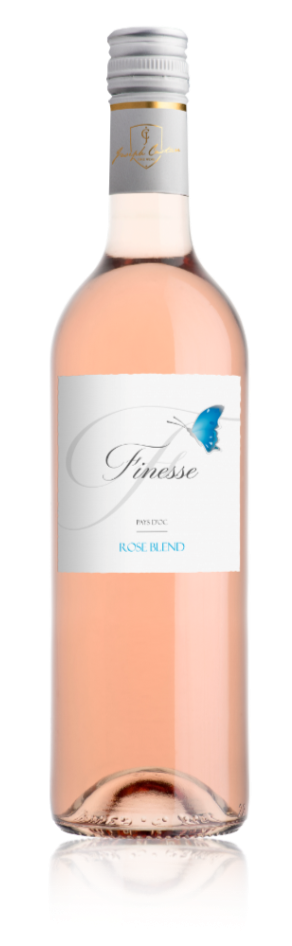 Finesse Syrah Grenache Rosé Blend, Terre du Midi, France Finesse Syrah Grenache Rosé Blend, Terre du Midi, France
