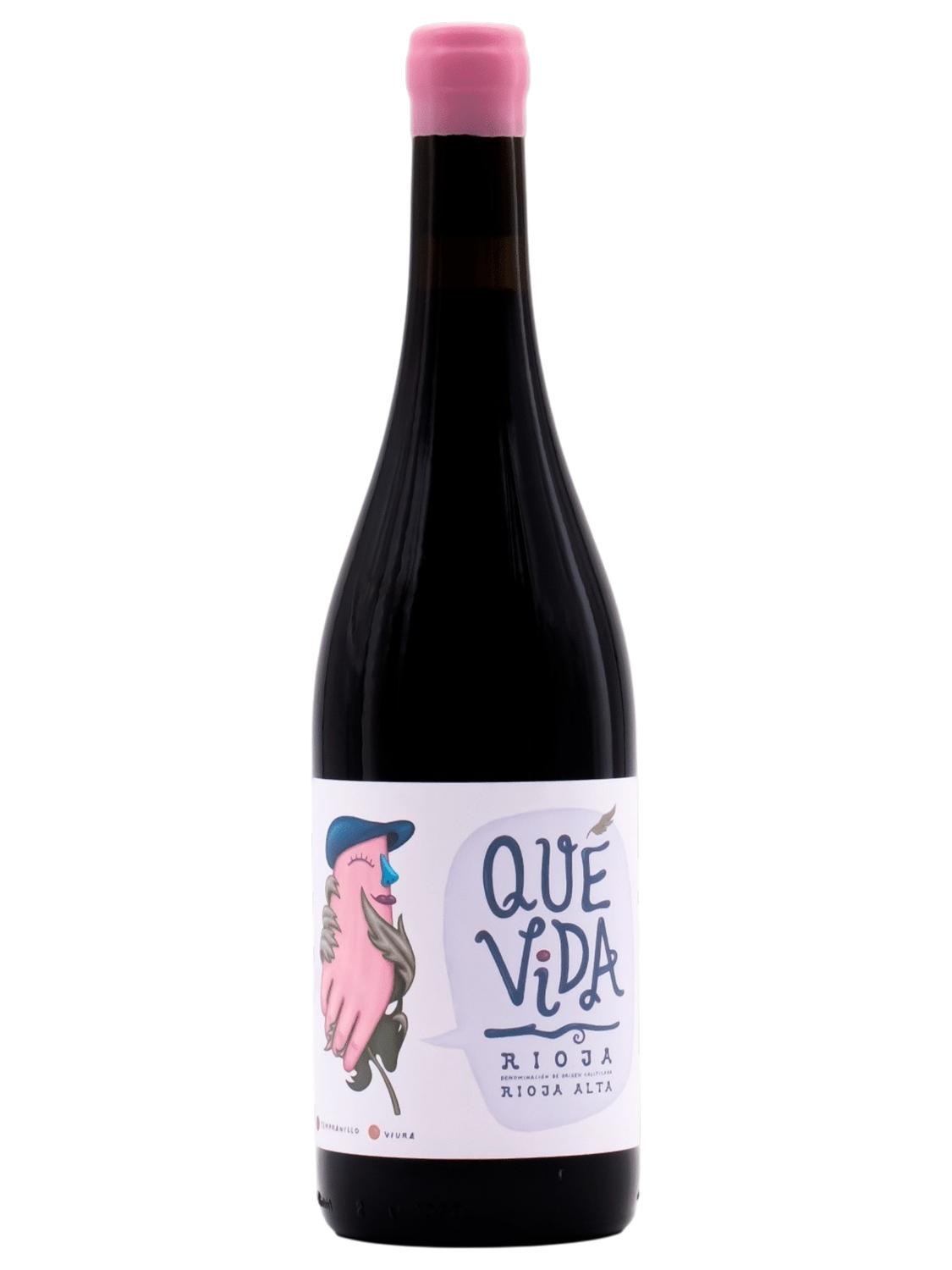 Santalba Que Vida Tempranillo Viura (Maceracion Carbonica), Rioja, Spain (VG)