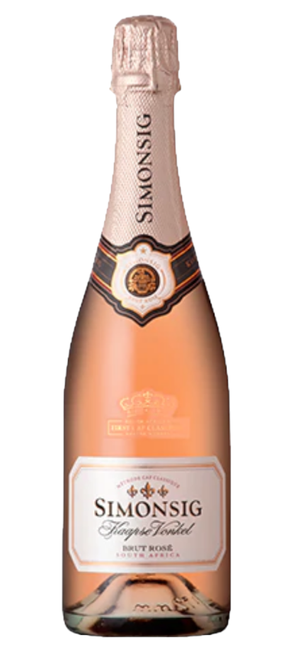 Simonsig Kaapse Vonkel Brut Rosé, Cap Classique, Stellenbosch, South Africa (VG) Simonsig Kaapse Vonkel Brut Rosé, Cap Classique, Stellenbosch, South Africa (VG)
