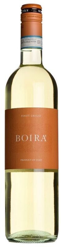 Boira Pinot Grigio, Veneto, Italy (VG + ORG) Boira Pinot Grigio, Veneto, Italy (VG + ORG)