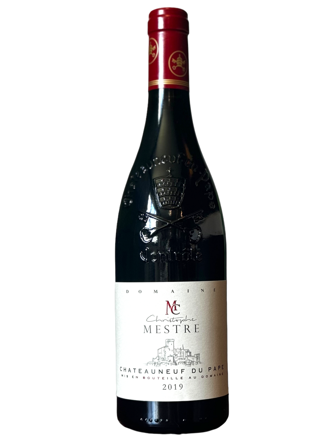 Chateauneuf du Pape Rouge, Domaine Mestre, Rhone, France Chateauneuf du Pape Rouge, Domaine Mestre, Rhone, France