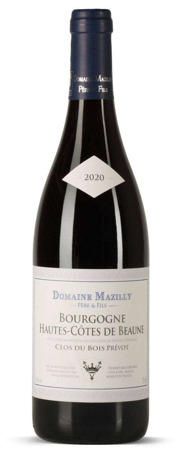 Hautes Cotes de Beaune Blanc, Clos du Bois Prevot, Domaine Mazilly, Burgundy, France