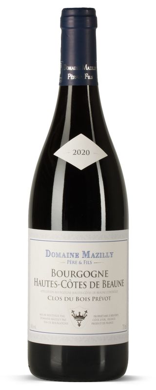 Hautes Cotes de Beaune Blanc, Clos du Bois Prevot, Domaine Mazilly, Burgundy, France