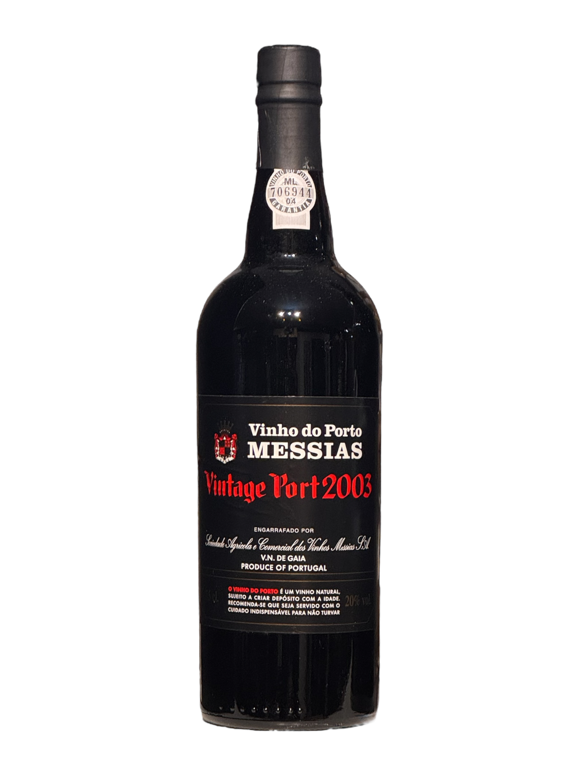 Messias 2003 Vintage Port, Portugal (VG) Messias 2003 Vintage Port, Portugal (VG)