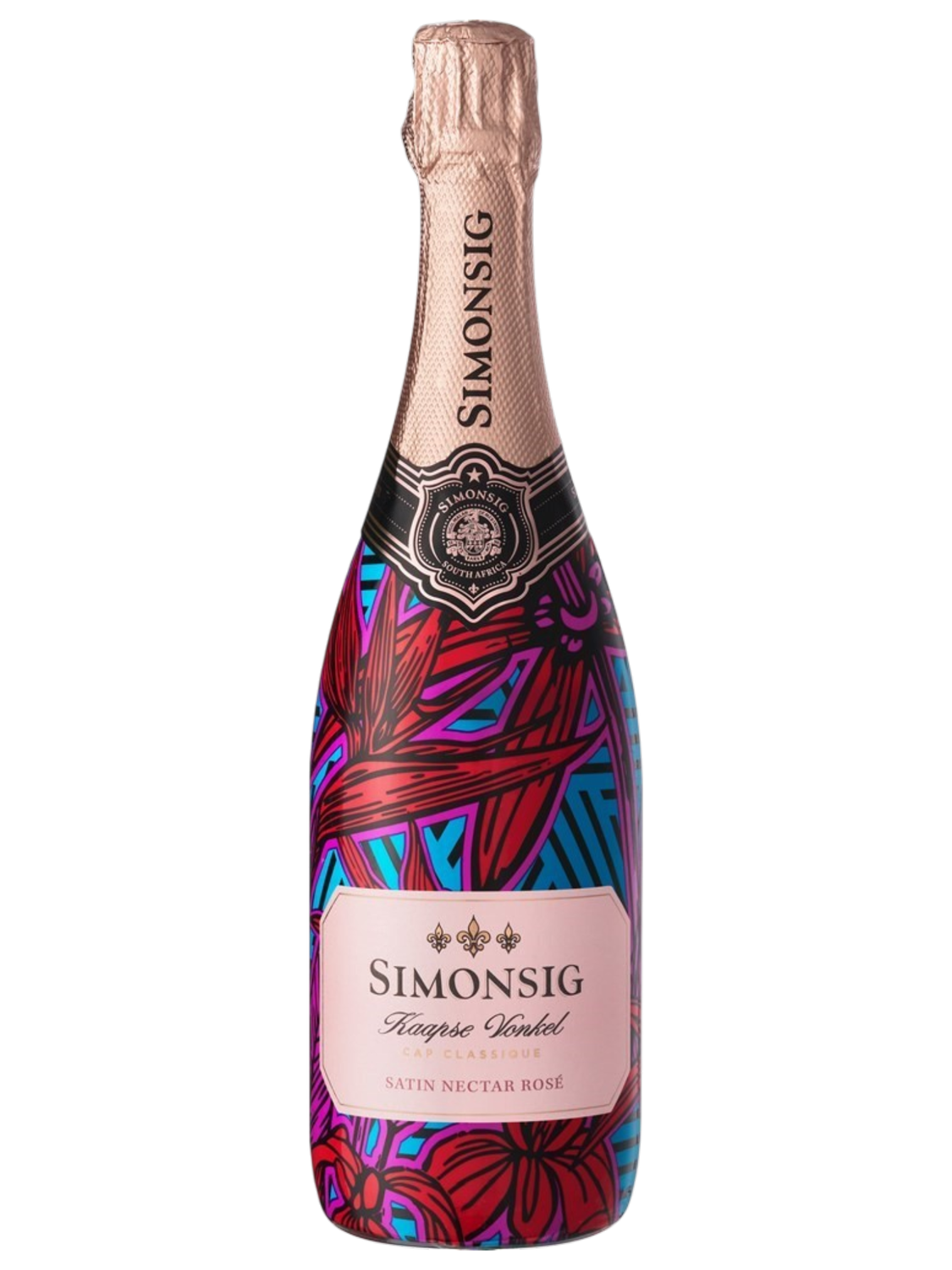 Simonsig Kaaspe Vonkel Satin Nectar Rosé, Stellenbosch, South Africa (vg) Simonsig Kaaspe Vonkel Satin Nectar Rosé, Stellenbosch, South Africa (vg)