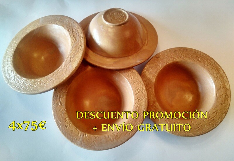 CUENCO TORNO TIERRA  ENVÍO GRATIS