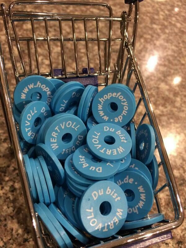 Einkaufswagen Chip 10 Stück Einkaufswagen Chip 10 Stück