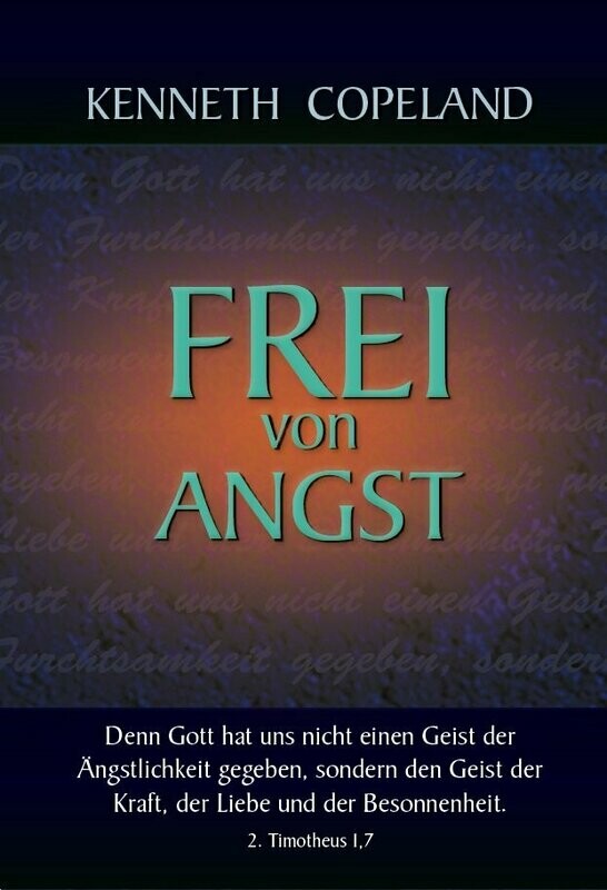 Frei von Angst Frei von Angst