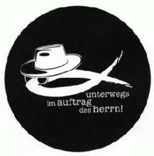 Im Auftrag Des Herrn Unterwegs Aufkleber "Unterwegs im Auftrag des Herrn"