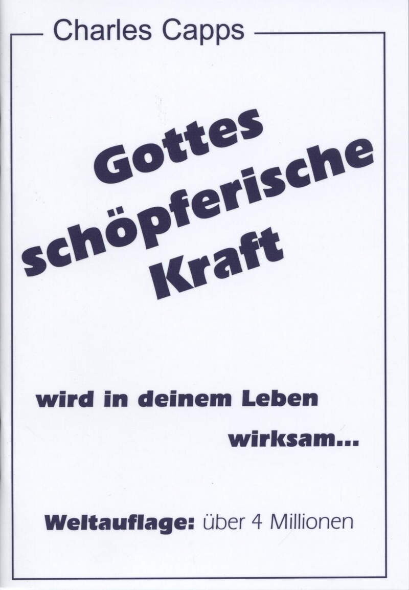 Gottes schöpferische Kraft wird in deinem Leben wirksam
