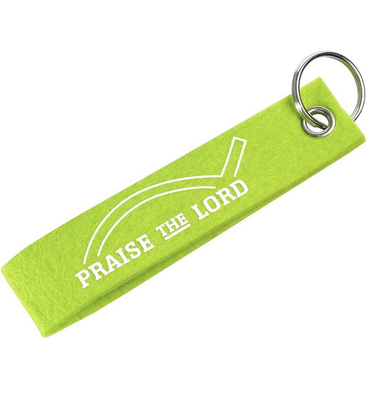 Schlüsselanhänger Filz (Kiwigrün) - Praise the Lord Schlüsselanhänger Filz (Kiwigrün) - Praise the Lord