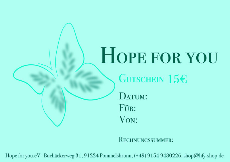 Online Gutschein 15 € Online Gutschein 15 €