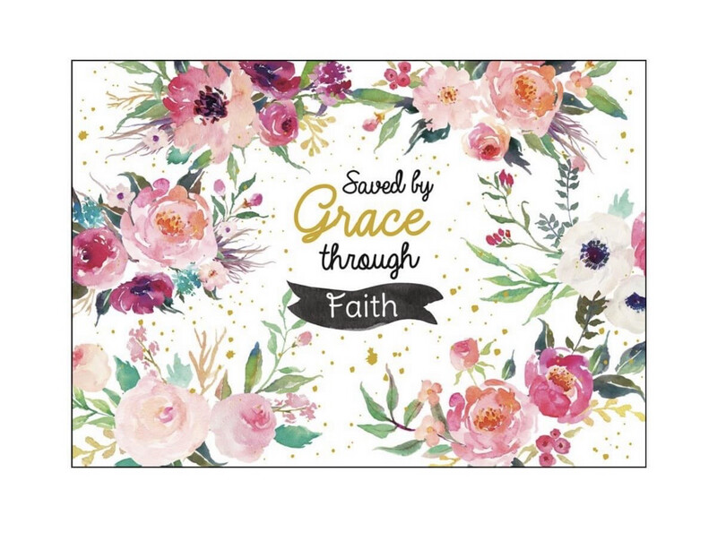 Saved by Grace through Faith - Postkarte Saved by Grace through Faith - Postkarte