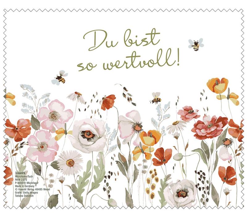 Mikrofasertuch - Du bist so wertvoll