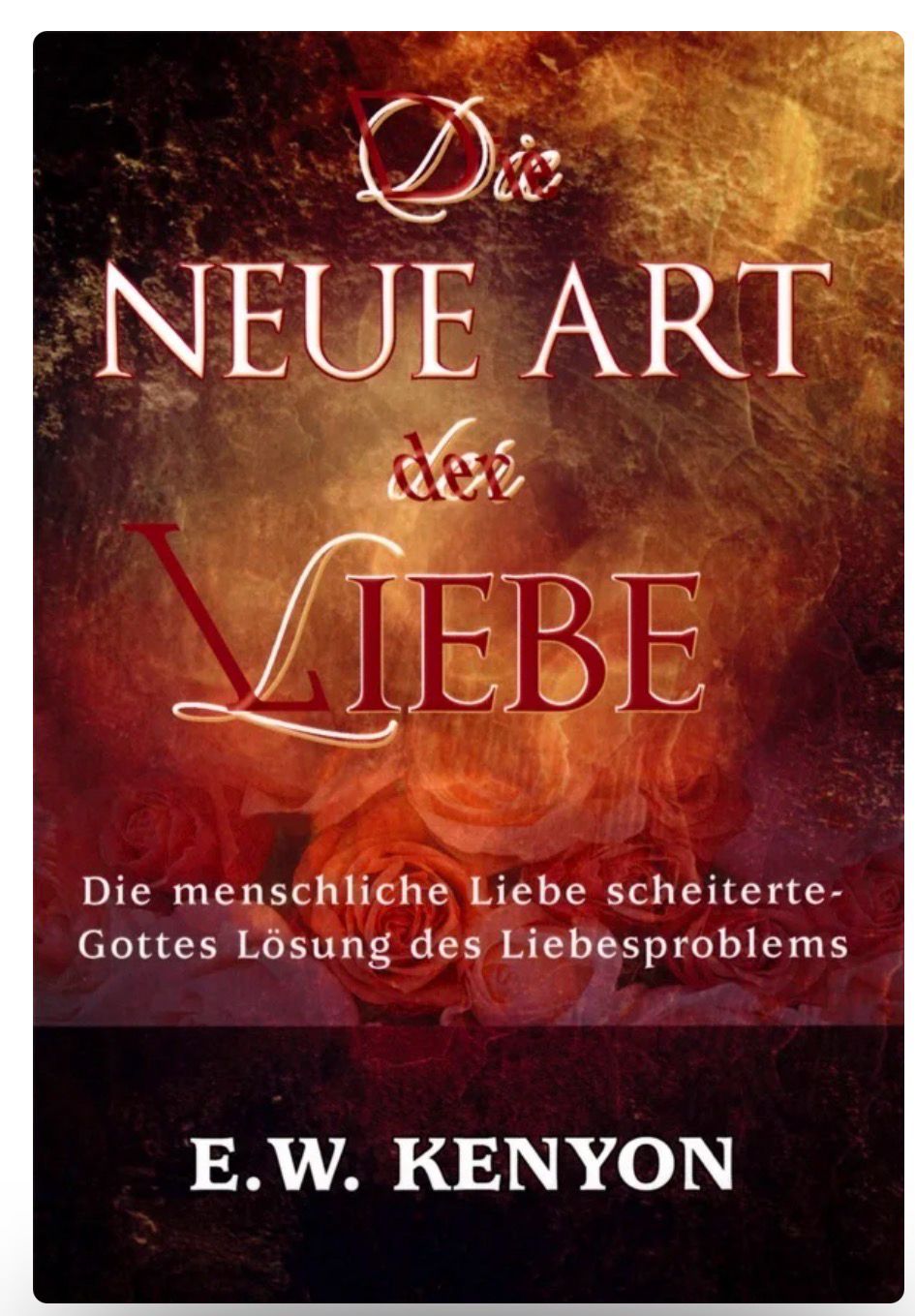 Die neue Art der Liebe - Fehldruck Cover