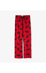 Moose On Red Women&#39;s Jersey PJ Pants
