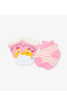 Pink Just Hatched 2pack Baby Socks