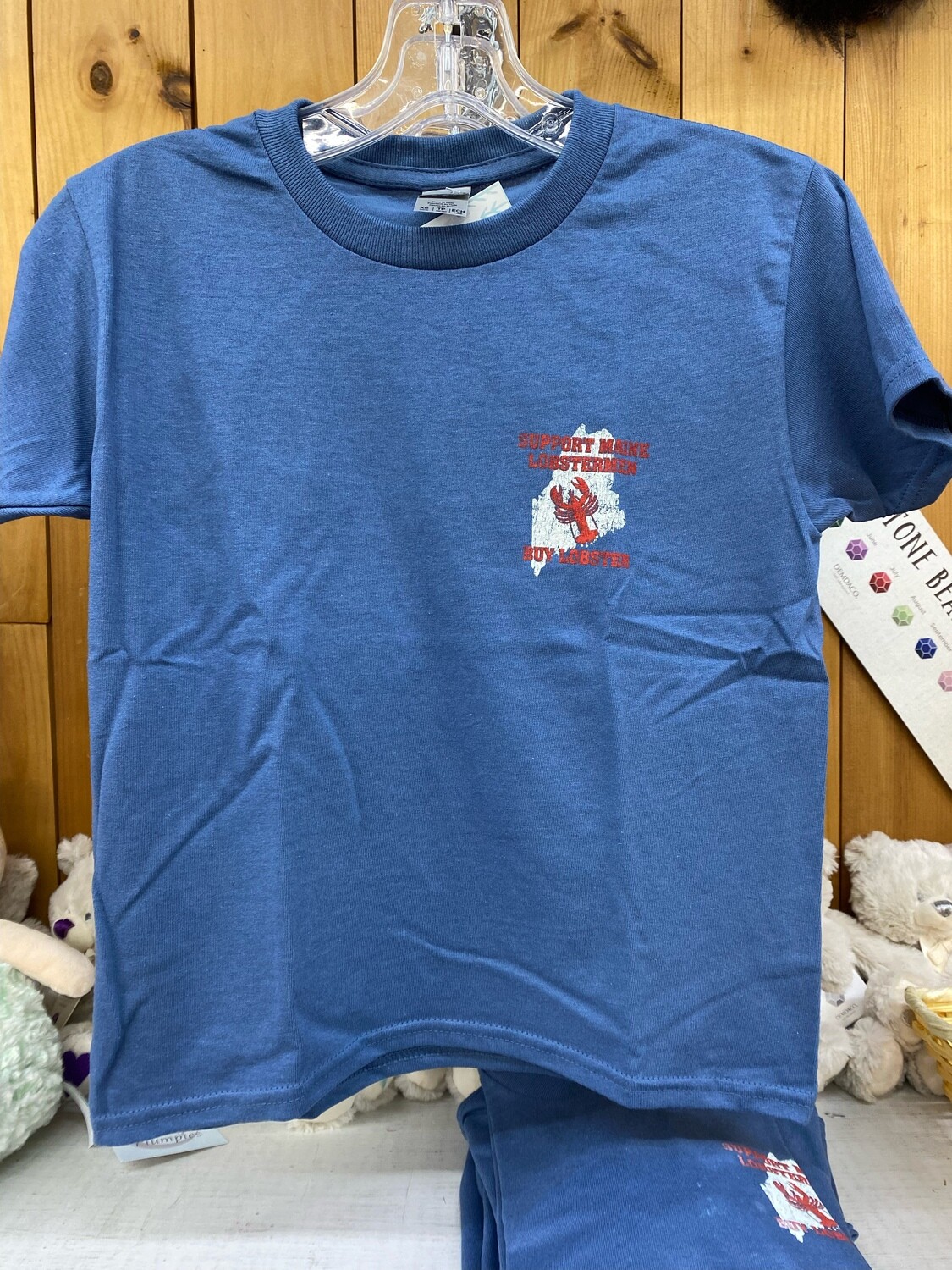 Support Maine Lobstermen Kids Tee