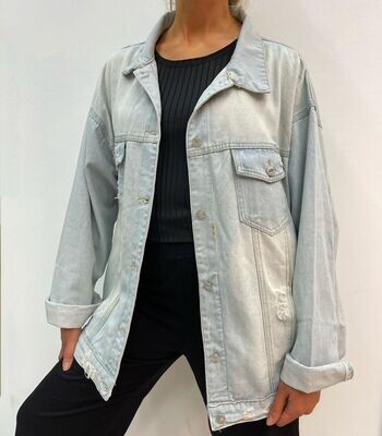 campera jean LIZ oversize