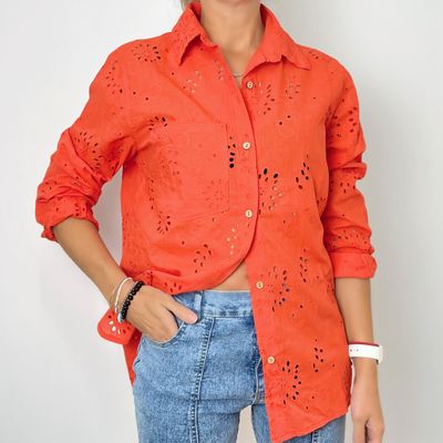 Camisa BRODERIE  - DIARA over