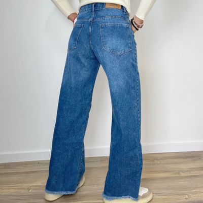 jean wide leg  -  ROMA