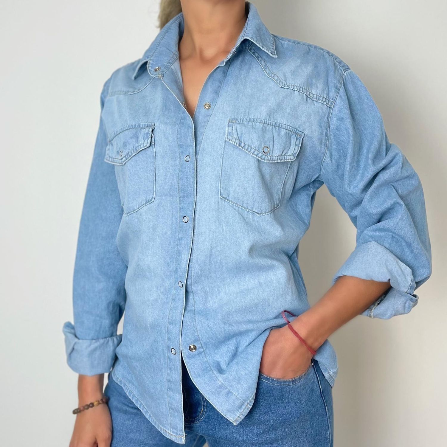 camisa jean  -  TESSA