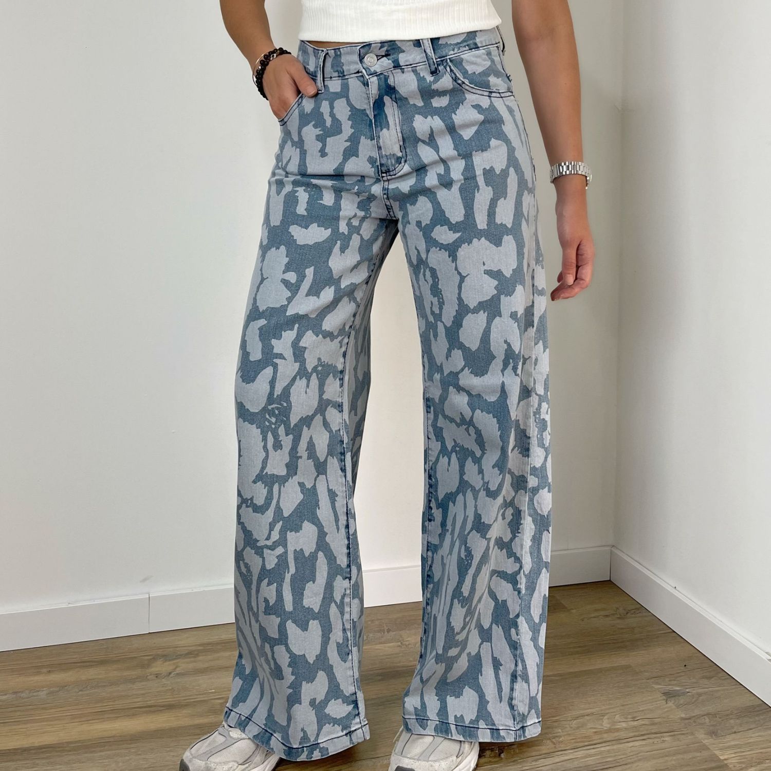 wide leg PRINT
