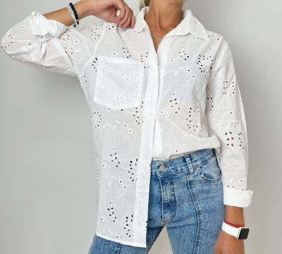 Camisa BRODERIE  - DIARA over
