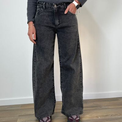 jean wide leg  -  HOUSTON