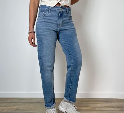 jean mom MADRID - 3 tonos de jean