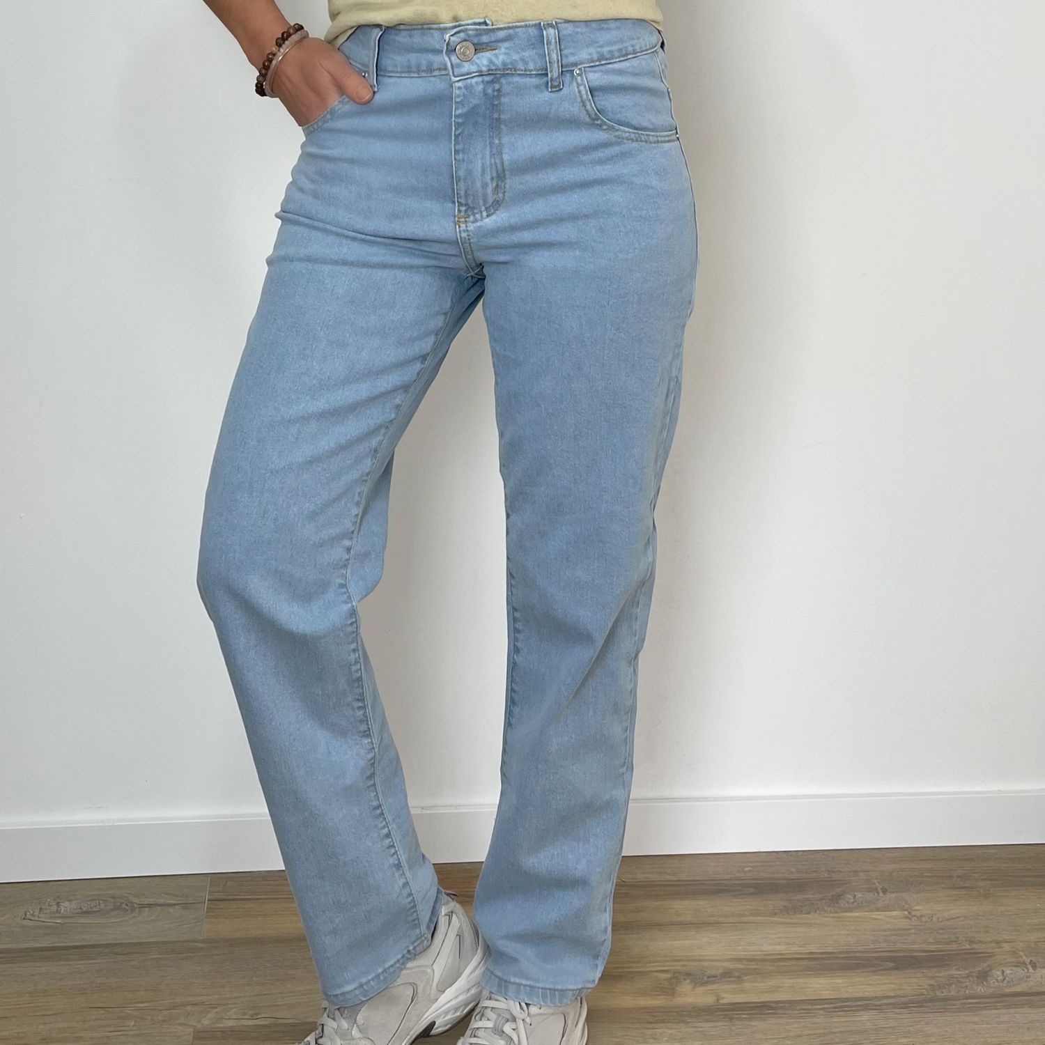 jean mom MADRID - color claro