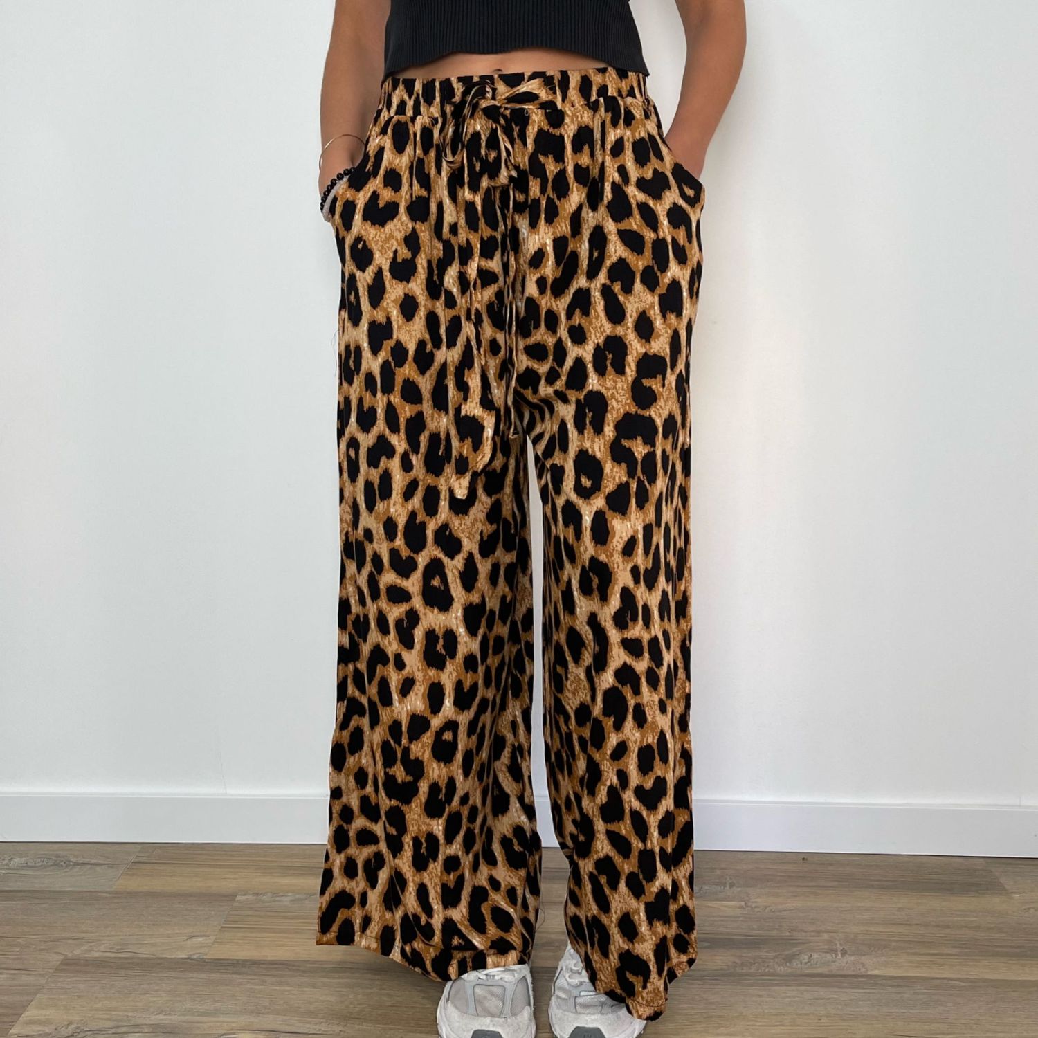 Palazo animal print.