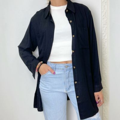 camisa MIA  -  negro