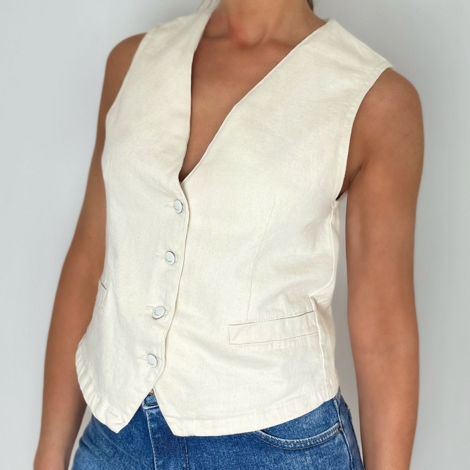 Chaleco jean  -  SIMONA