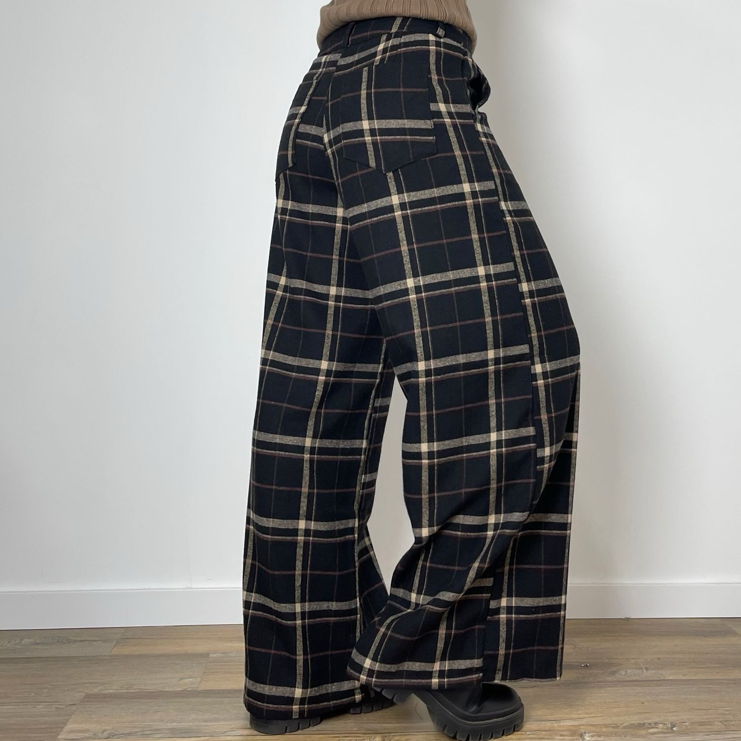 Pant TAMBA escoses negro