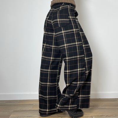 Pant TAMBA escoses negro