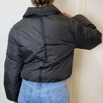campera bomber  -  AMY negro