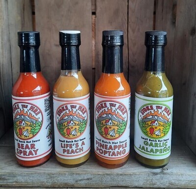 Stoke the Fire Hot Sauces!