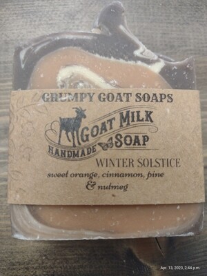 Winter Solstice Goat Milk Soap