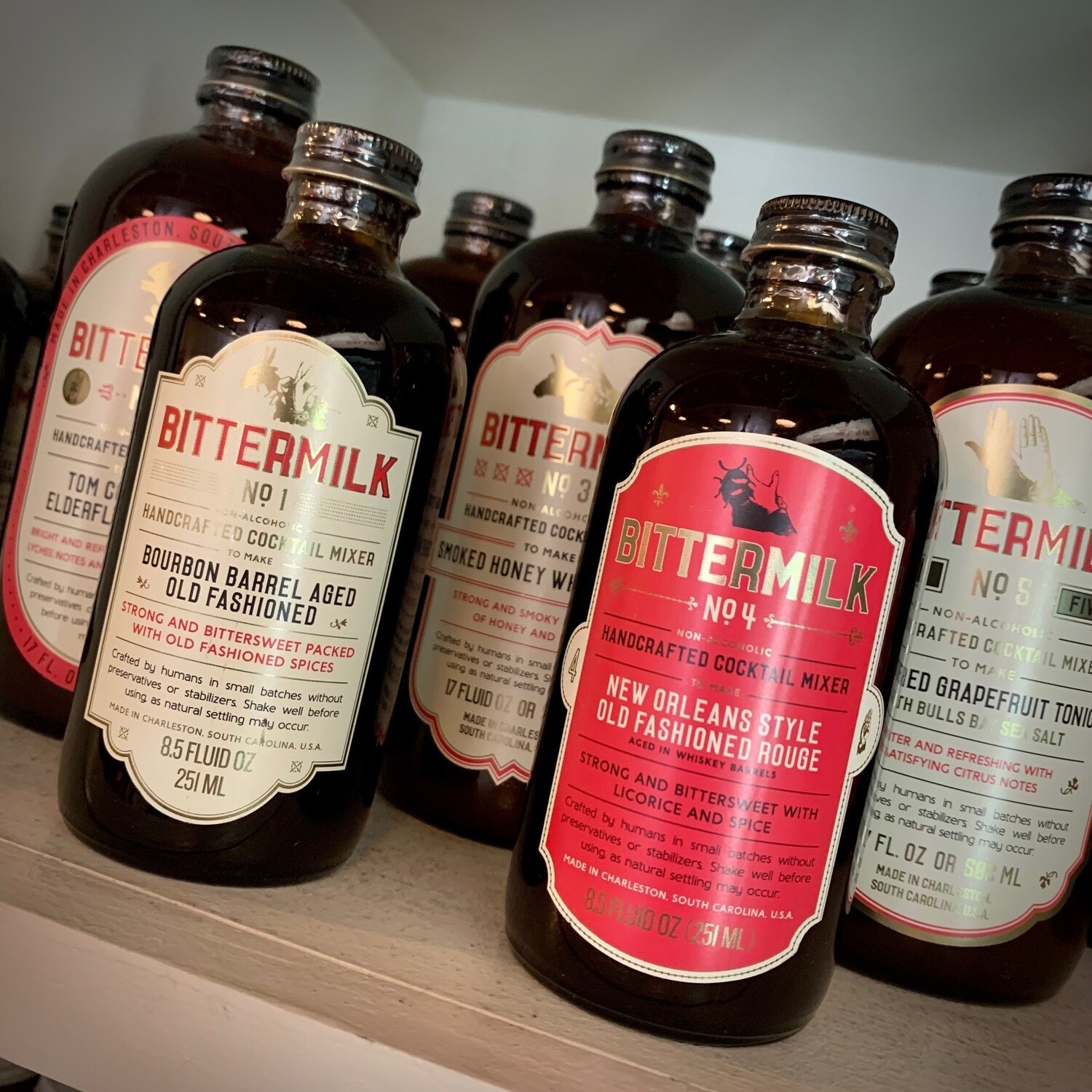 Bittermilk cocktail mixers