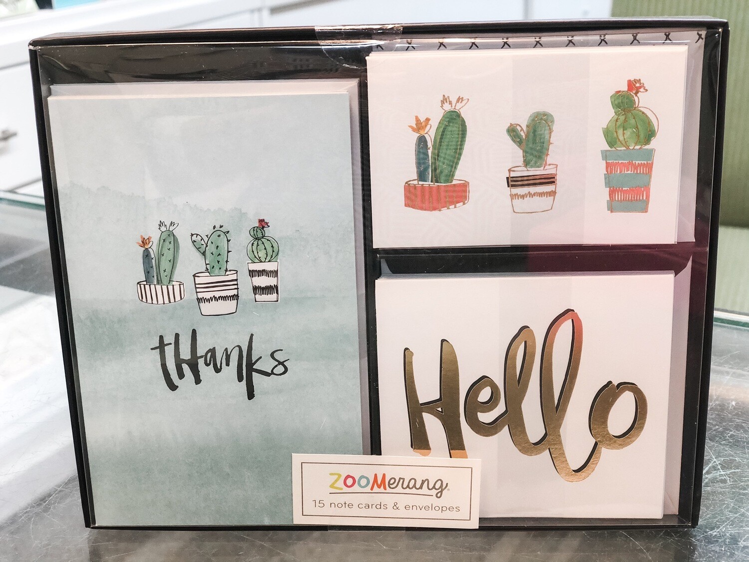Zoomerang Cactus Notes 15pk (5 Of Each) Zoomerang Cactus Notes 15pk (5 Of Each)