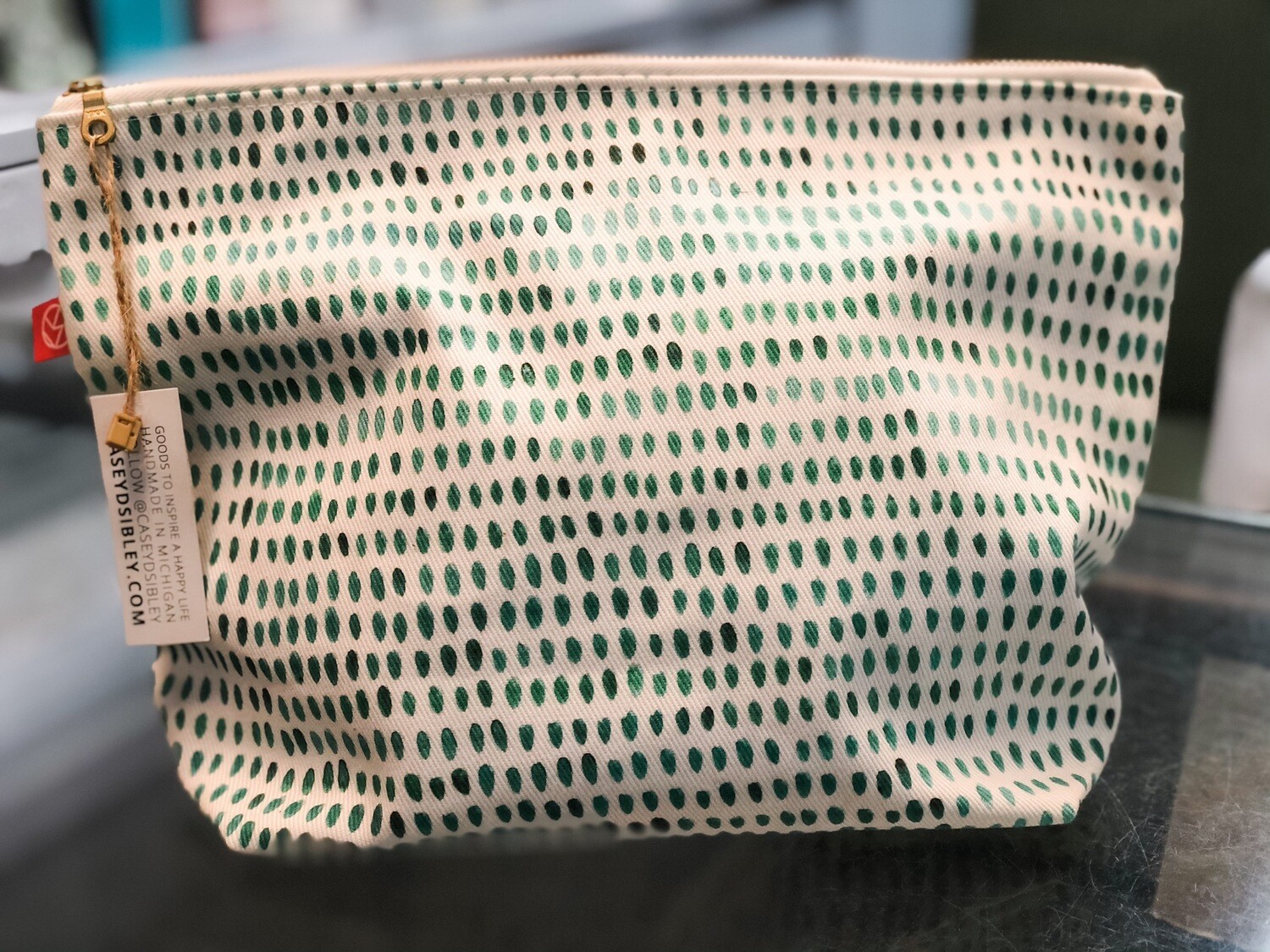 Casey D Sibley Handmade Makeup Bag Casey D Sibley Handmade Makeup Bag