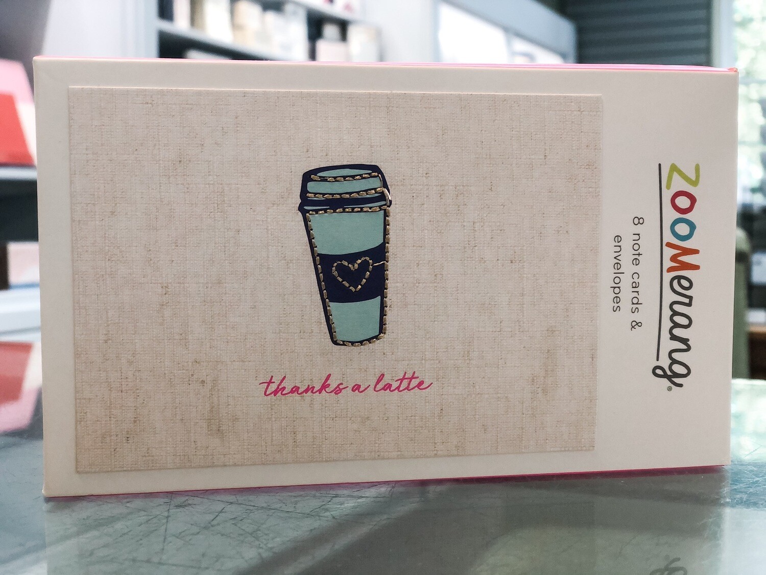 Zoomerang Thanks A Latte Notes 15pk Zoomerang Thanks A Latte Notes 15pk