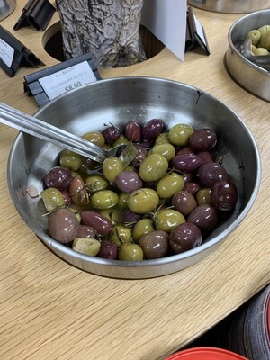SEASONED MIX OLIVES /lb