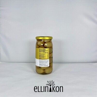 GREEN OLIVES WITH GARLIC 13oz (370g) iliada 440452