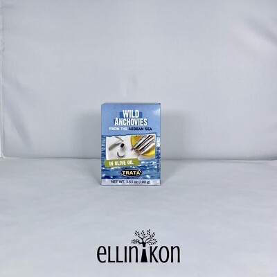WILD ANCHOVIES IN OLIVE OIL 3.53oz (100g) trata TR2658