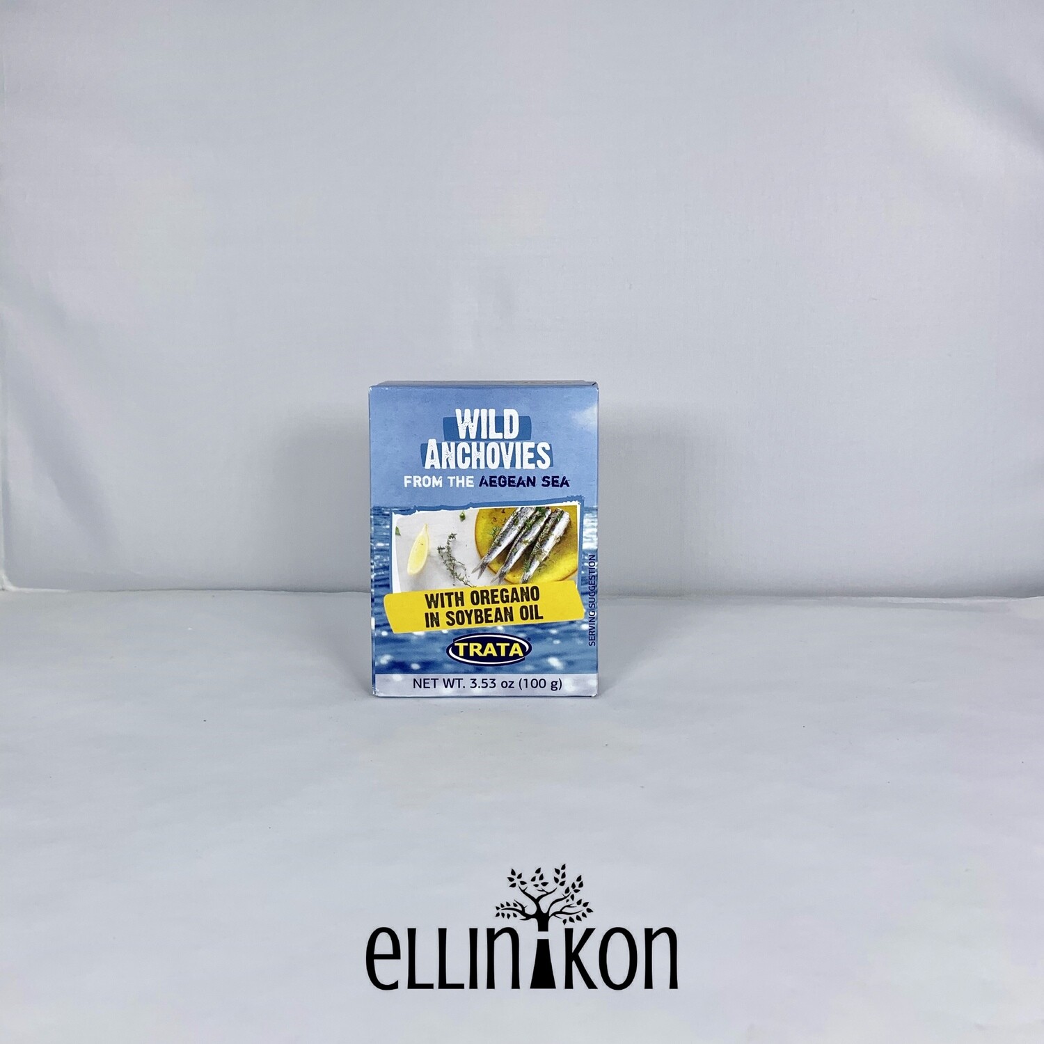 WILD ANCHOVIES WITH OREGANO 3.53oz (100g) trata TR2657