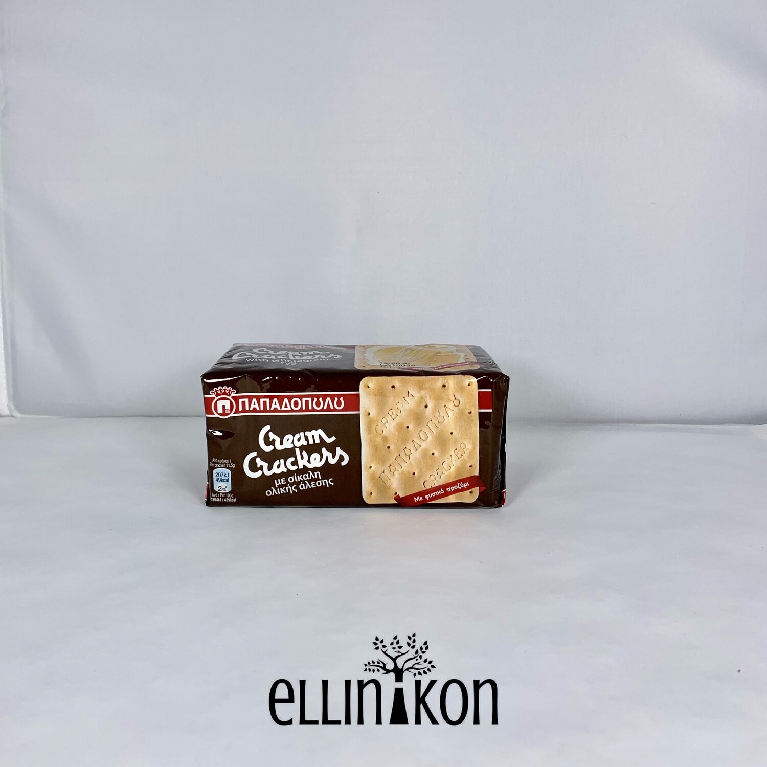 CREAM CRACKERS WHOLEGRAIN (175g) BROWN BAK04264